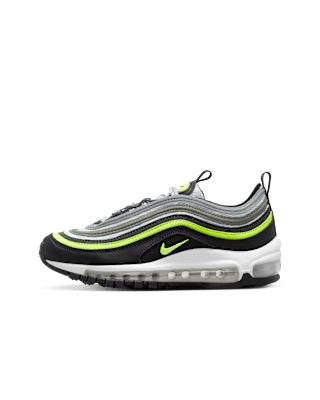 Neon green and gray nike shoes clearance